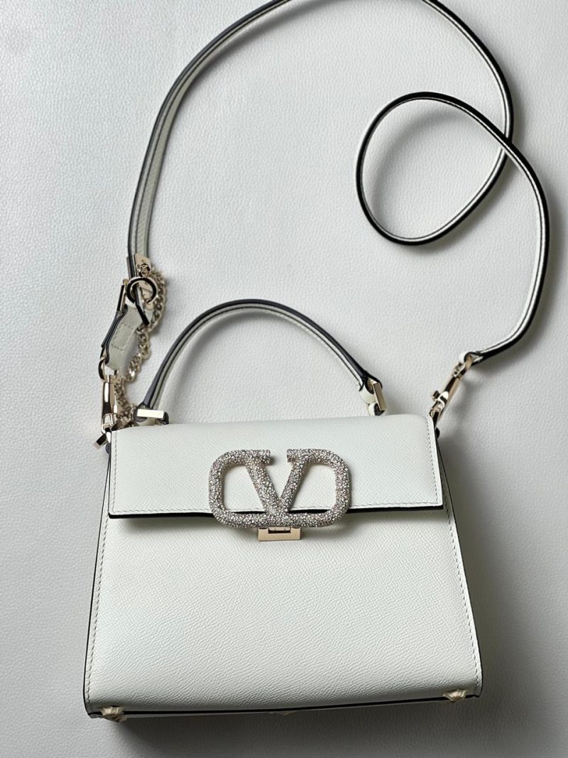 VALENTINO VSLING FOLDOVER TOTE BAG 4