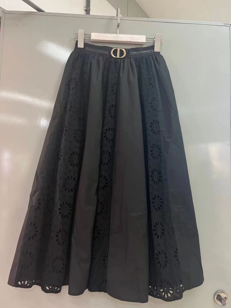 DIOR SKIRT BLACK 1