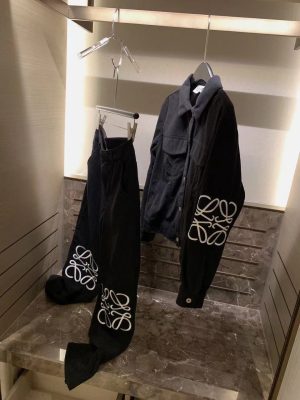 LOEWE BLACK TRACKSUIT 2