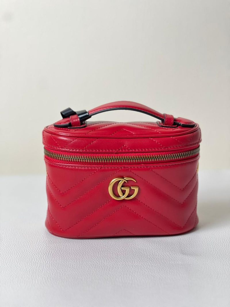 Gucci GG marmont mini quilted leather shoulder bag 3