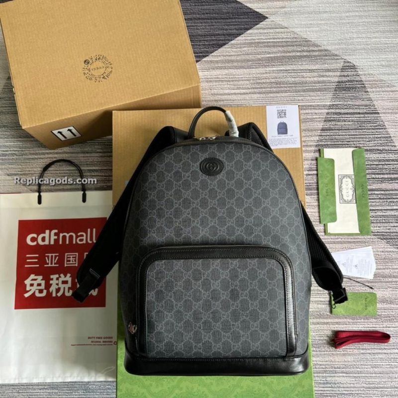 Gucci GG embossed backpack 1