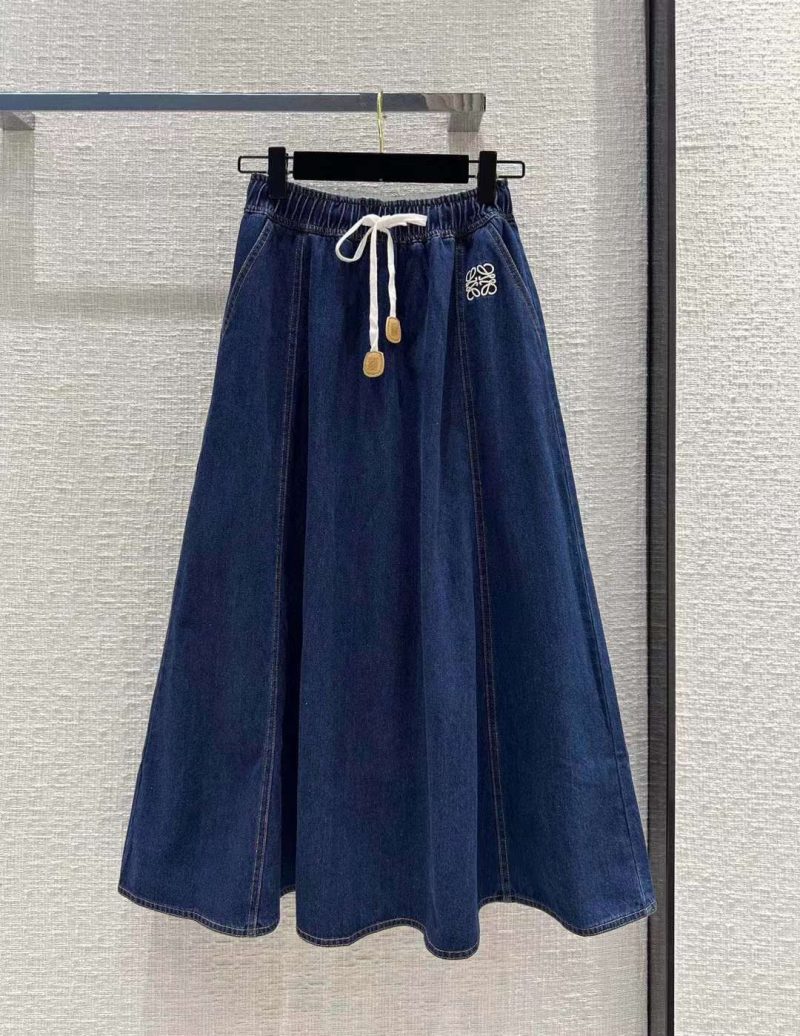 Loewe jeans skirt 1