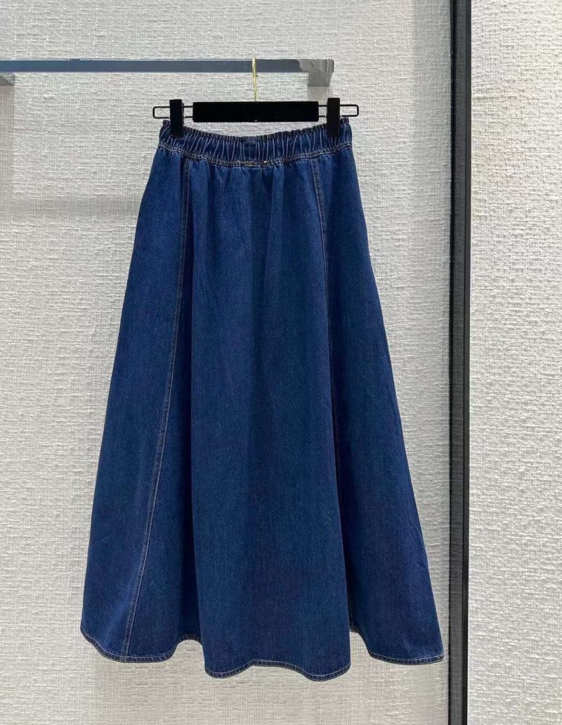 Loewe jeans skirt 3