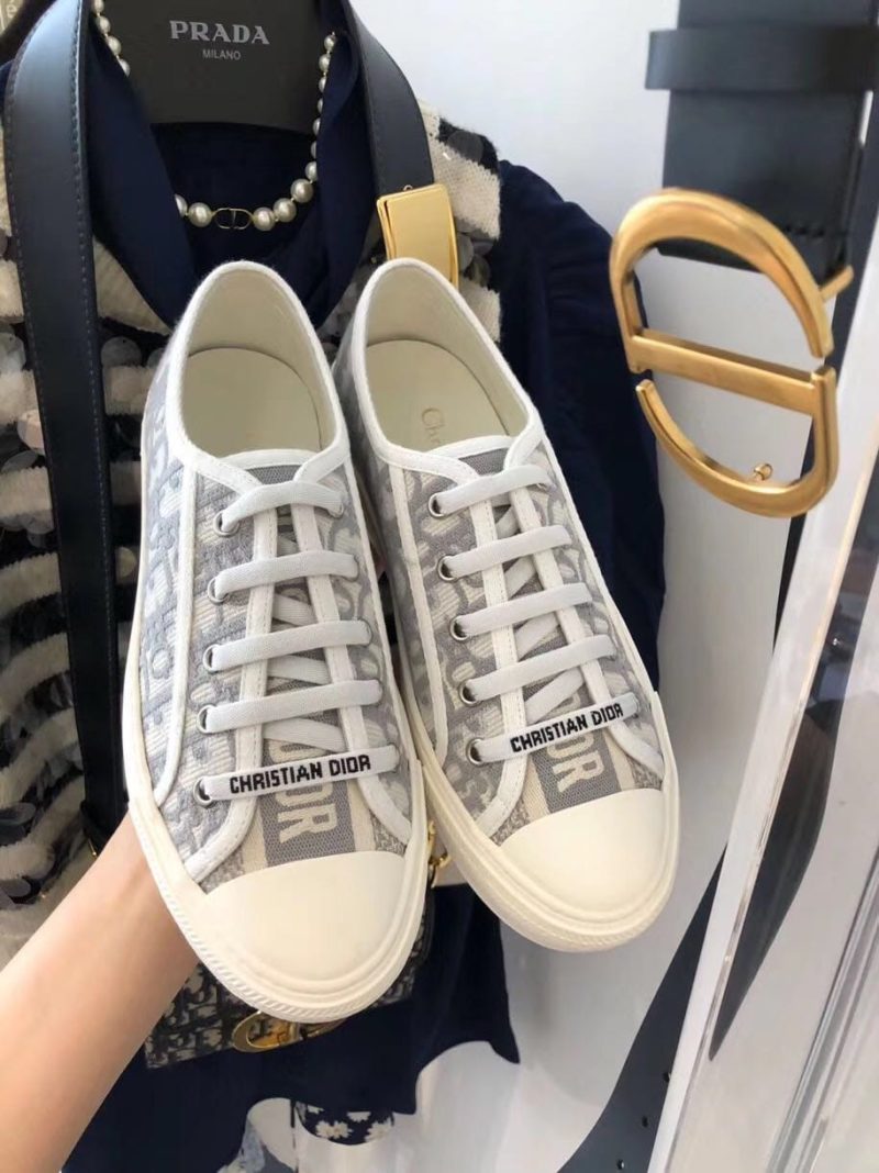 Walk N Dior sneaker Dior oblique Embroidery cotton 1