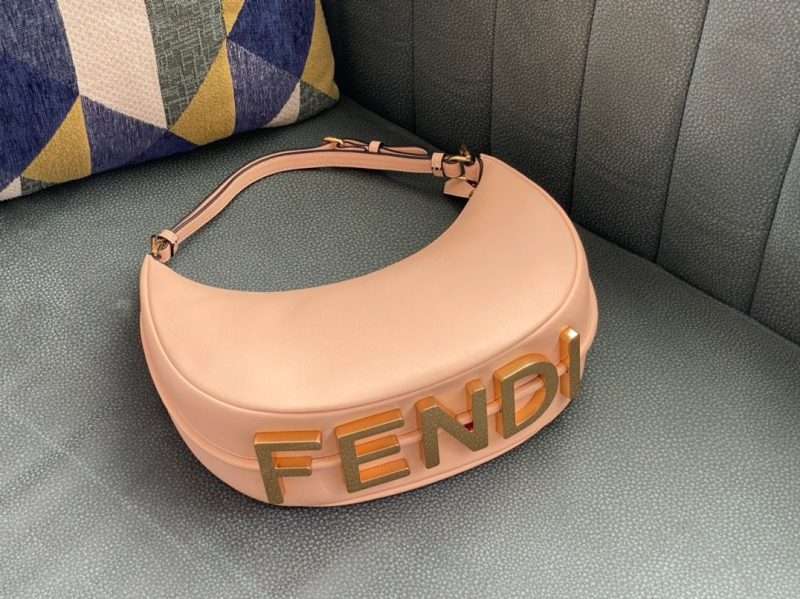 FENDI graphy small leather bag