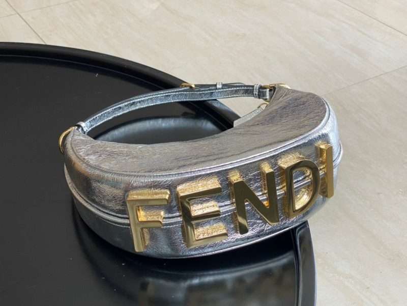 FENDI graphy small leather bag