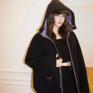 LV BLACK COAT 1